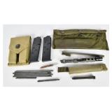 A Collection of US Military M16 Rifle Cleaning Kit