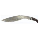 Early 20th Century Nepalese Military Kukri Knife