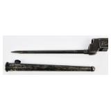 British Enfield No. 4 MKII Spike Bayonet w/