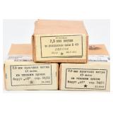 Three Boxes of Yugoslavian 7.9mm Metak M49 8mm