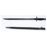 Japanese Taisho 13 Year (1924) Military Bayonet w/