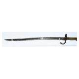 French Model 1866 Chassepot Bayonet, Dated 1867