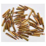 A Group of Vintage Rifle Ammunition, including 8mm