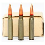 19 Rounds of 8MM MAUSER STEEL CASED AMMUNITION