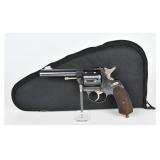 Vintage Spanish 8mm Blued Steel Revolver, Serial