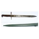 A Swiss M1899 Bayonet & Scabbard by Waffenfabrik