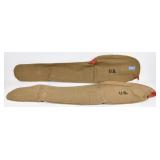 A Pair of WWII Reproduction U.S. M1 Carbine Canvas