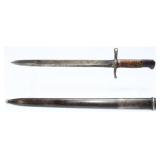 Italian Model 1891 Carcano Bayonet w/ Matching