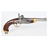 A French Model 1822 T-Bis Perc. Pistol by Mre Rle
