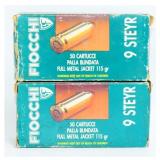 Fiocchi 9 Steyr Full Metal Jacket 115 gr Vintage