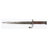 A W.K.&CIE Solingen Military Bayonet w/ Curved