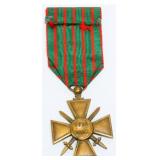 WWI French Croix de Guerre 1914-1917 Bronze Medal