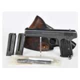 A Swedish Husqvarna Model 1907 Semi-Auto Pistol