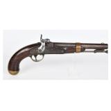 U.S. Model 1842 Perc. Pistol by Haston & Co.