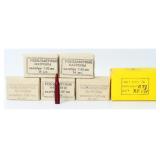 70 Rounds of 7.62mm Revolver Cartridges & 40 Empty