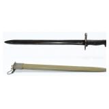 WWII US M1905/42 Bayonet by Utica Cutlery (U.C.)