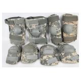 A Set of US Army ACU Digital Camo Knee & Elbow