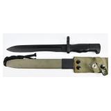 A Spanish CETME FR8 Bayonet w/ Scabbard