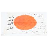 WWII Japanese Silk Yosegaki Hinomaru Good Luck