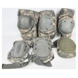 A Set of Six US Military ACU/UCP Knee & Elbow Pads
