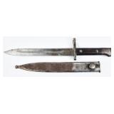 Turkish M1935 Military Bayonet w/ Scabbard