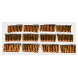 Twelve M1 Carbine Stripper Clips w/ 160 Rounds of
