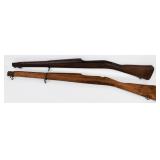 A Pair of Swedish Mauser M96 & Springfield 1903