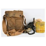 A U.S. World War I M1917 Gas Mask Kit, Named to