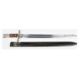 Swiss Model 1914 Pioneer Sawback Bayonet w/