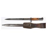 Czechoslovakian Mauser 98 Bayonet w/ ?SZ Markings