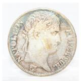 A French Empire 5 Francs Silver Coin, Napoleon I