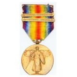 Original U.S. WWI Victory Medal w/ Meuse-Argonne &