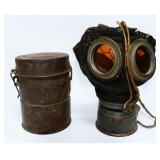 Imperial German WWI M1917 Ledermaske Gas Mask w/