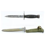 A Vietnam Era US M7 Bayonet w/ USM8A1 Scabbard