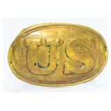 Civil War Model 1839 U.S. Oval Belt Buckle w/