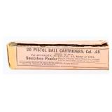 Peters Cartridge Co. WW1 Era M1911 .45 ACP Pistol