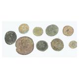 A Collection of Ancient Roman Bronze Coins