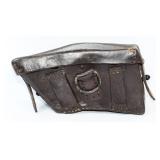 A German Military Leather Folding Tool Case