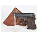A CZ Model 1945 Semi-Auto Pistol, dated 1946, w/