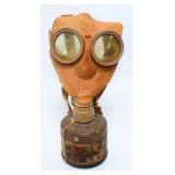 Original Imperial Japanese WWII Gas Mask w/ Filter
