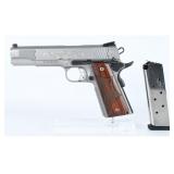 Engraved Smith & Wesson SW1911 Stainless Steel