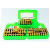 MTM Flip Top Ammo Boxes with 135 Rounds of .357