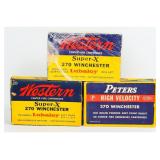 60 Rounds of Vintage Western Super-X & Peters .270