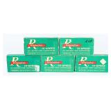 5 Boxes of Vintage Rem HI-SPEED .35 Rem Ammo, 100