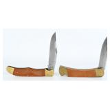 Pair of KA-BAR 1183 USA Folding Pocket Knives