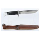 Buck 119+ Fixed-Blade Hunting Knife with Sheath,