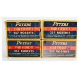 Peters High Velocity .257 Roberts Ammo, 47 Rounds
