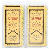 2 Boxes CCI 22 Win Rimfire (WRF) 45 Grain Jacketed