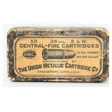 Vintage Union Metallic Ammo Co. .38 S&W