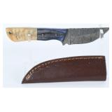 Contemporary Custom Handmade Fixed-Blade Knife